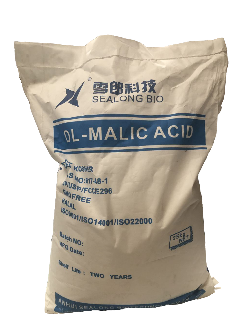 DL-malic acid DL-苹果酸